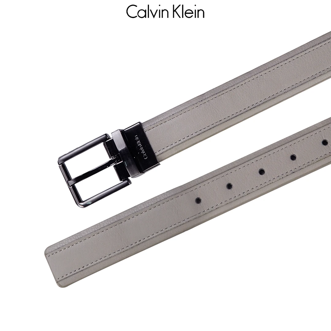 Calvin Klein/卡尔文·克雷恩CK镂空针扣皮带腰带休闲商务皮带礼盒