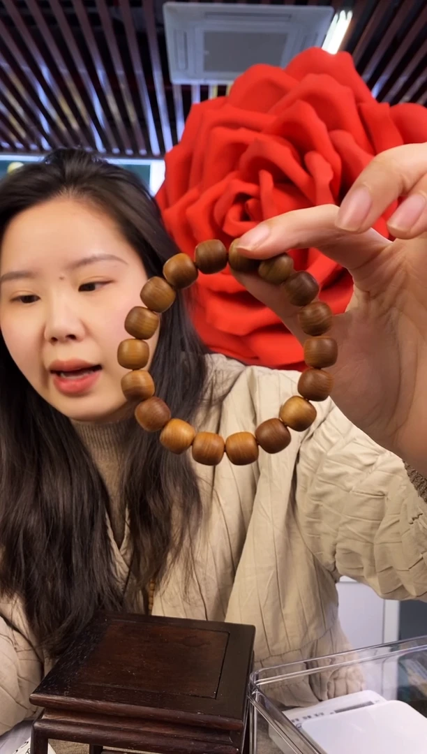 【闪购商品】檀香木手串/手链传世级彩绘料11.5*12