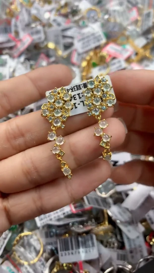 银S925镶嵌戒指翡翠7777-----4