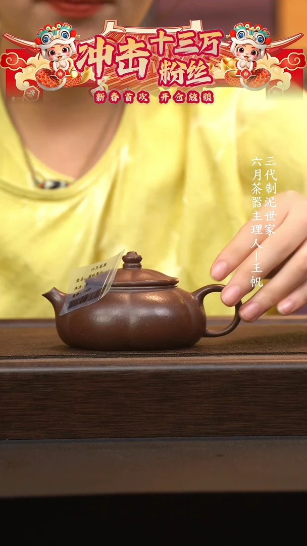 【闪购商品】紫砂茶壶六月茶器甄选紫砂