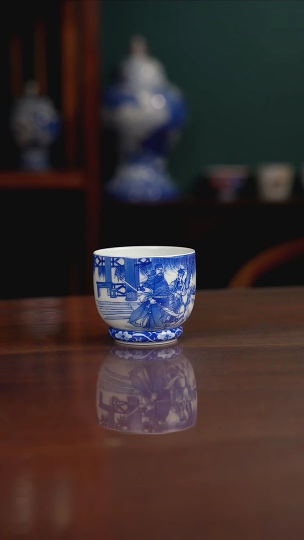 单刀赴会  沈燕鸿老师作品 非遗传承人