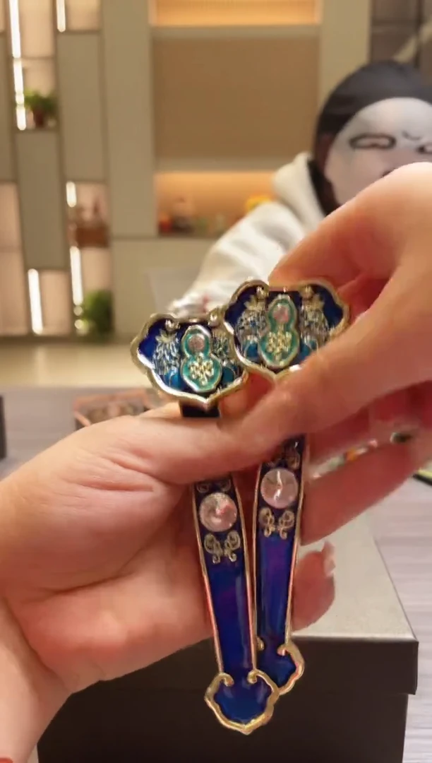七宝烧珐琅彩首饰盒