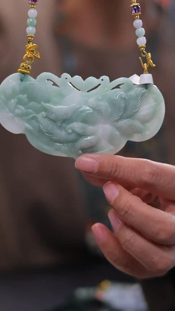 【闪购商品】翡翠颈饰未镶嵌基地发货