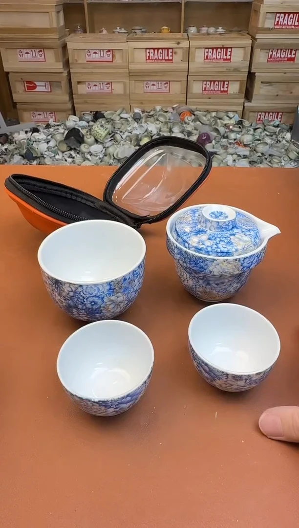 旅行有些茶具有瑕疵介意勿拍，直播样品清活都是孤品亏本卖