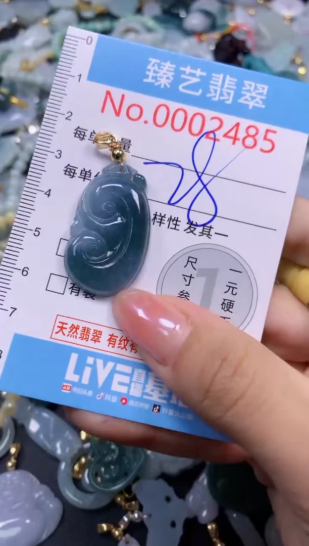 颈饰未镶嵌翡翠2485