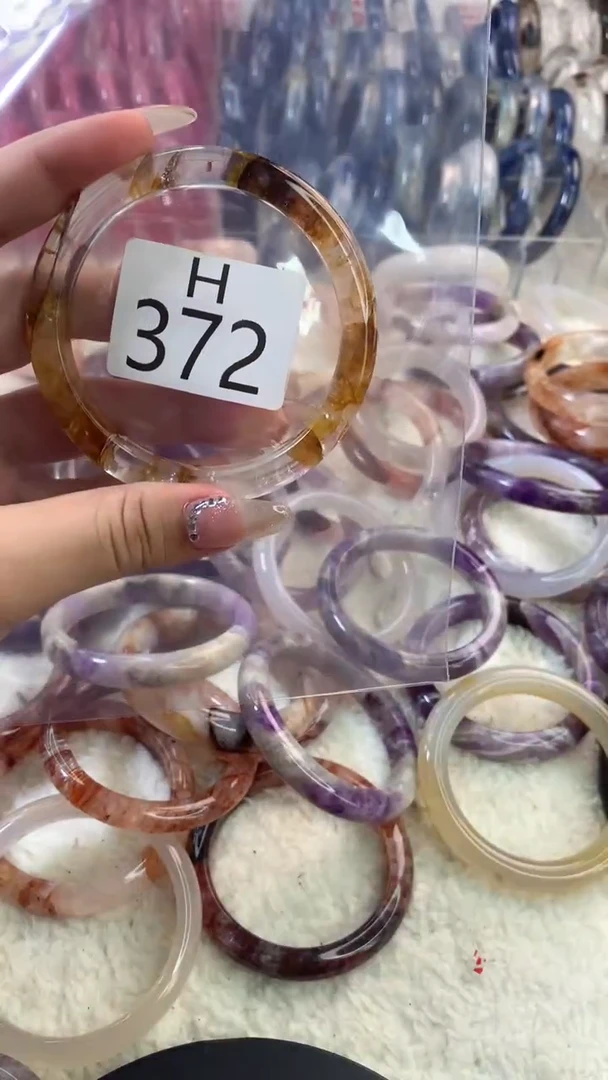 水晶手镯H未镶嵌水晶372-59