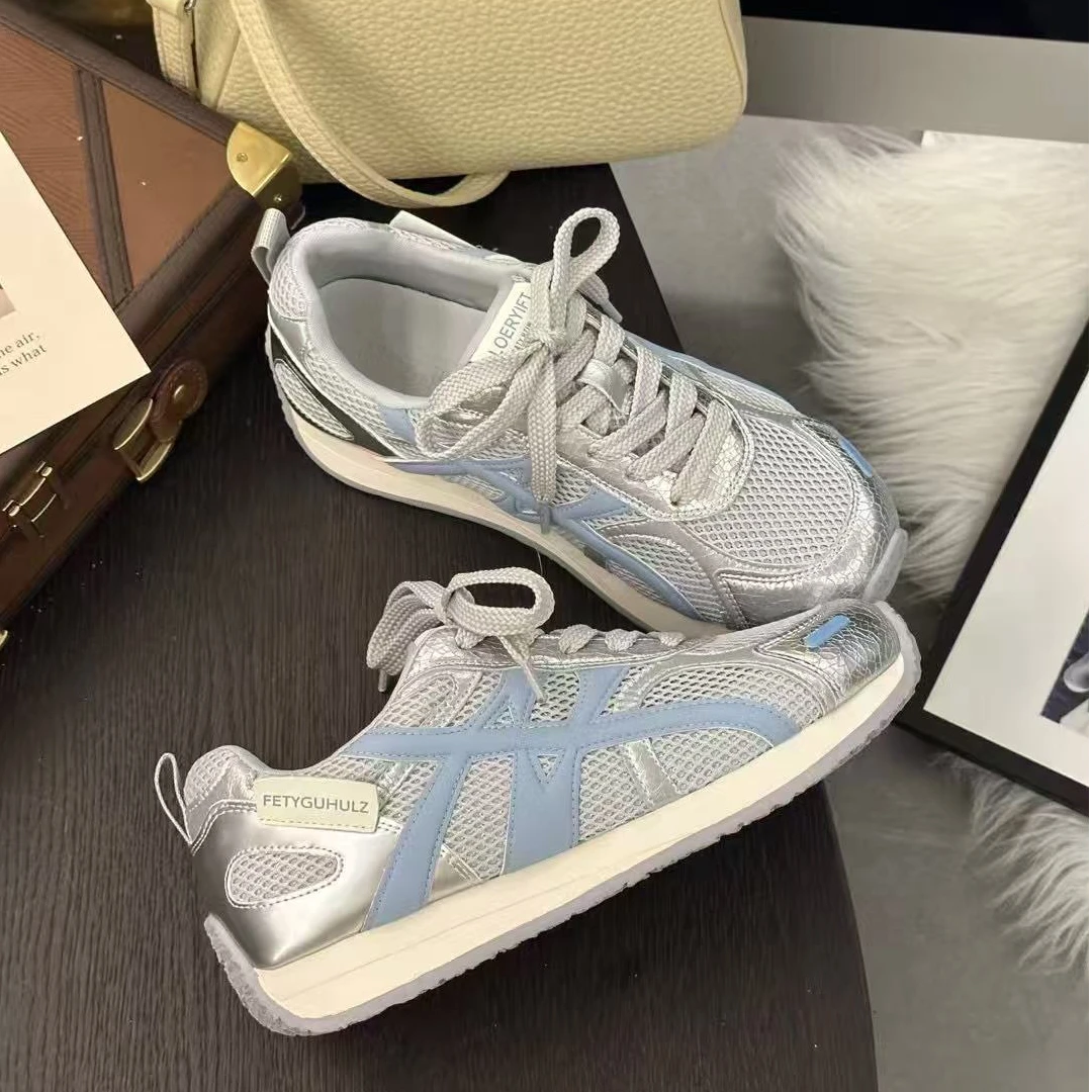 2805法娜微大码35-43夏季透气阿甘鞋运动休闲鞋