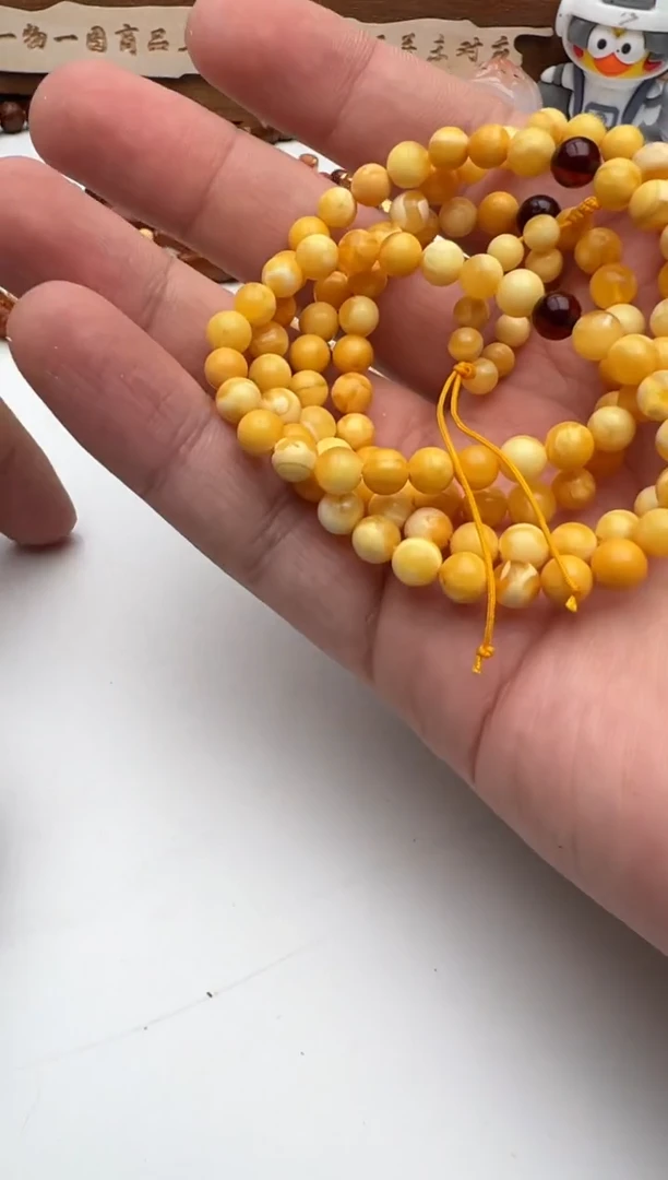 【闪购商品】蜜蜡裸石未镶嵌蜜蜡长串