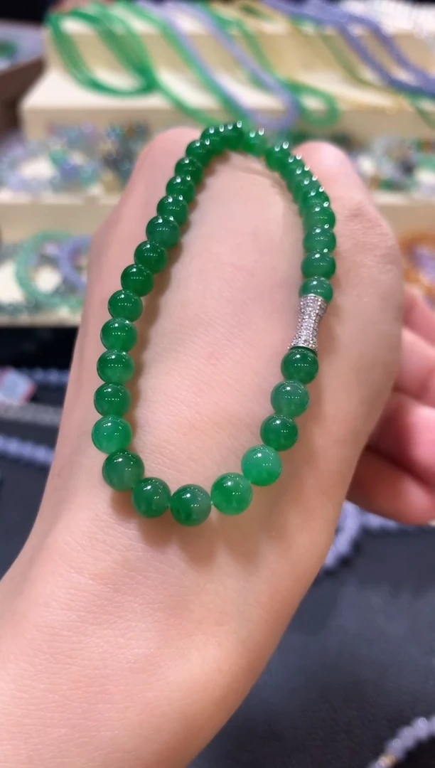 未镶嵌手串翡翠z113