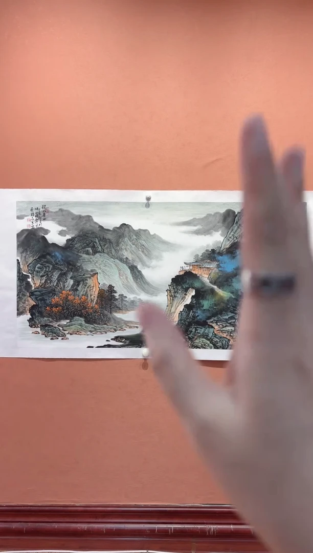 国画师立照老师国画作品