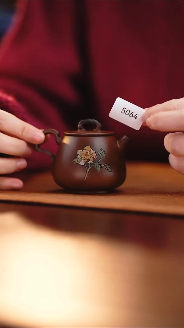 雲梦茶器紫陶茶壶5064