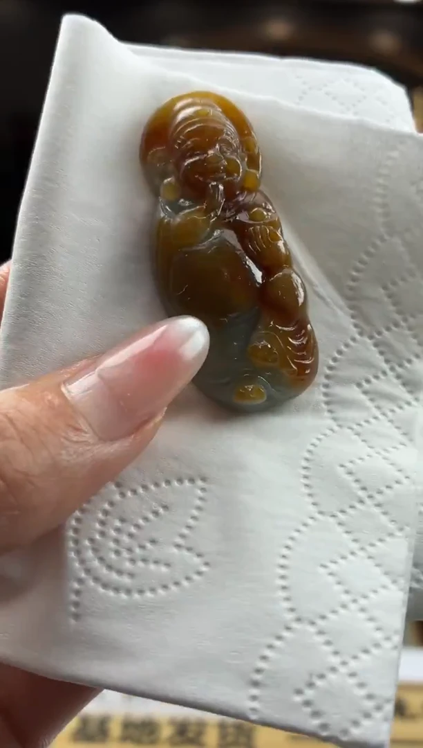 未镶嵌定制翡翠贺***哥BJ0063812