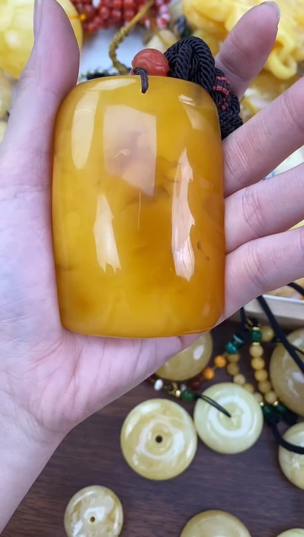裸石琥珀未镶嵌天然琥珀蜜蜡