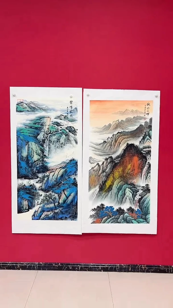 国画杨金光/山水/国画/宣纸