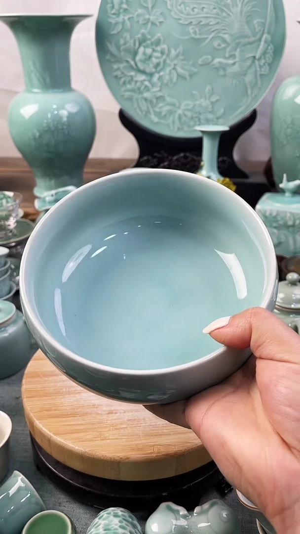 【闪购商品】特价福利 微瑕 慧仙青瓷