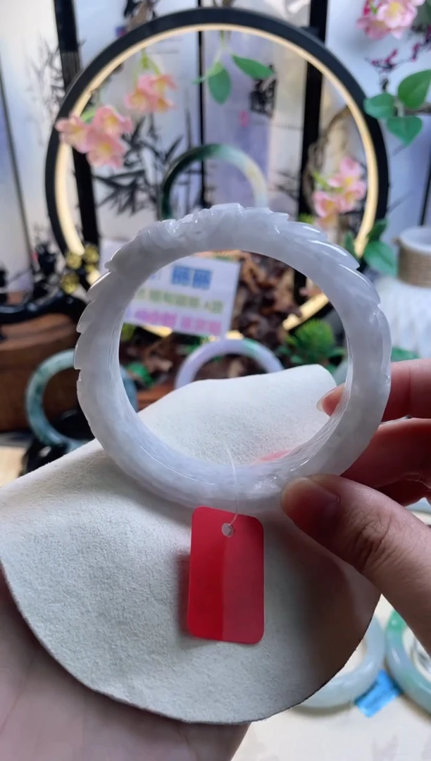 未镶嵌手镯翡翠1  翡翠手镯 60