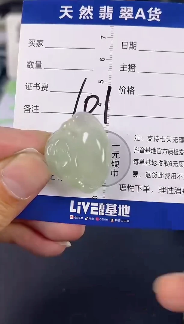 颈饰未镶嵌翡翠天然A货缅甸翡翠