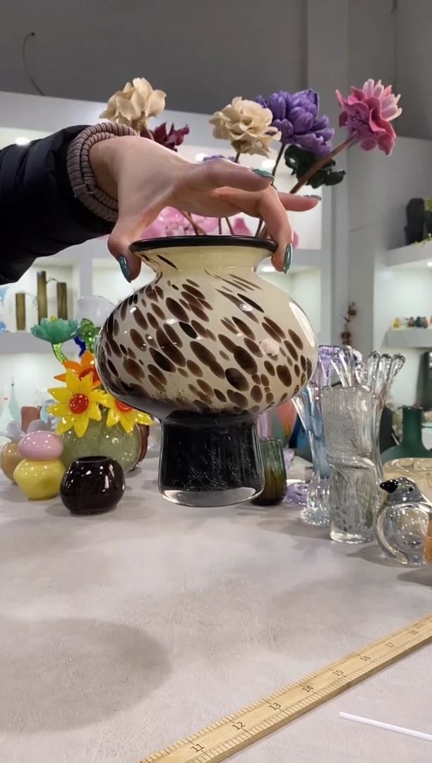 慕忆家手作琉璃花瓶