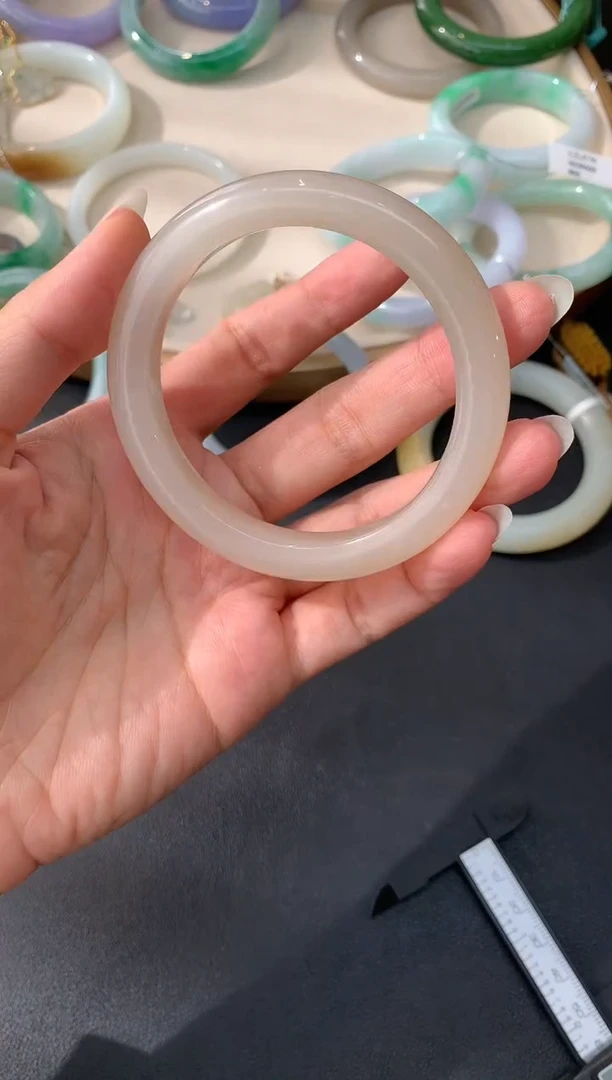 未镶嵌手镯和田玉S78|5980
