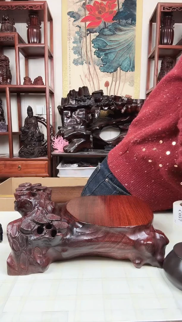 木孔*方臻宝工艺随行底座