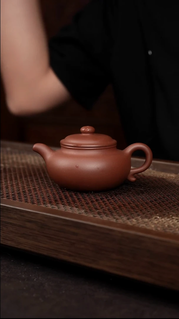 茶壶紫砂矿标底槽清景舟仿古