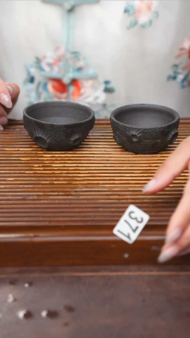 万古烧粗陶手工茶具