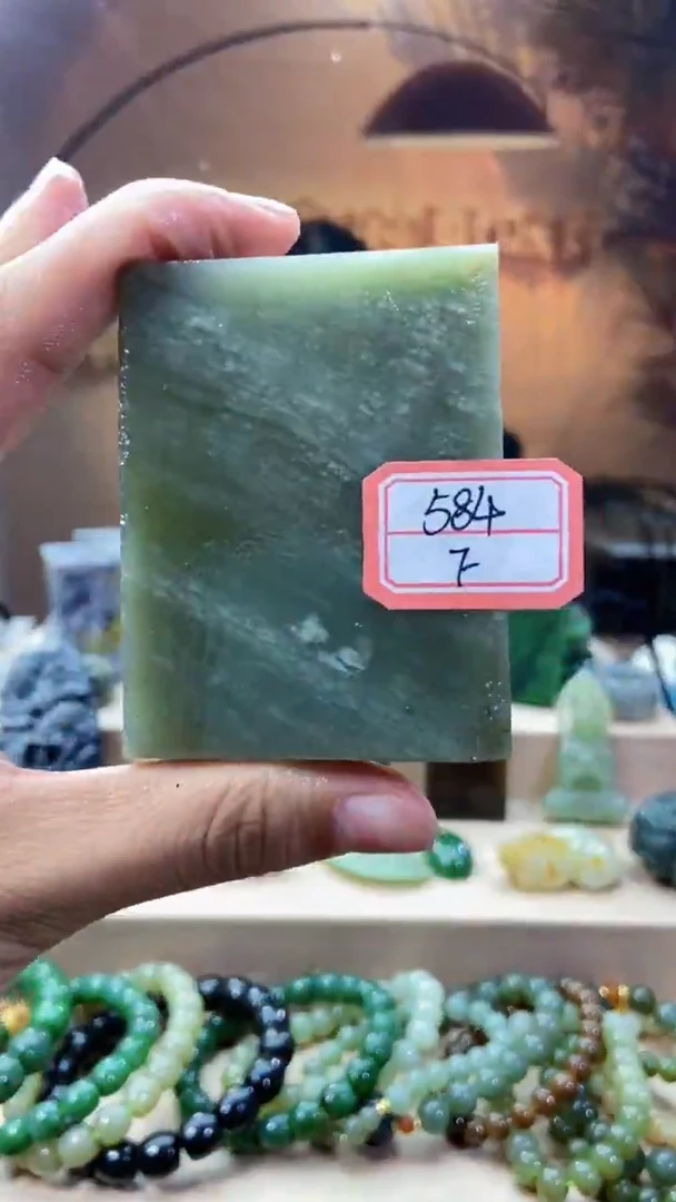 和田玉未镶嵌挂件1