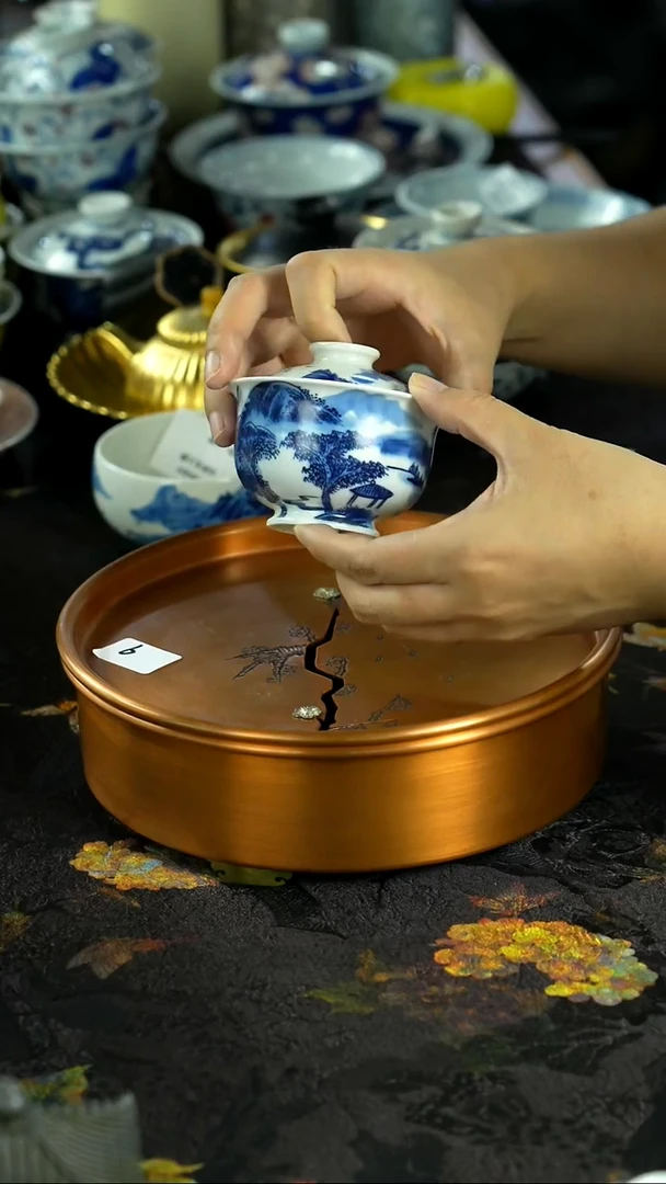 景德镇手绘瓷器放漏场