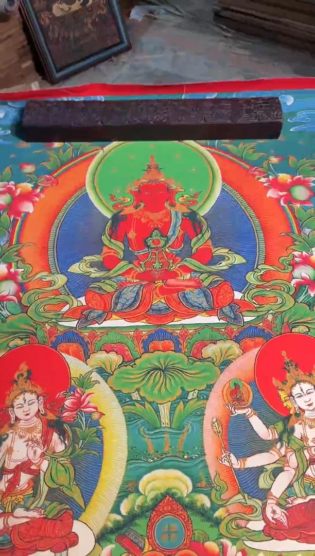 卷轴画天天的唐卡tk160