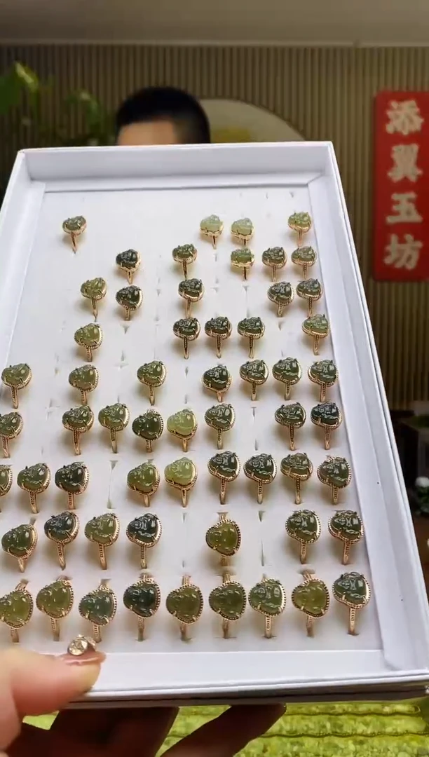 和田玉未镶嵌挂件多样性随机发一