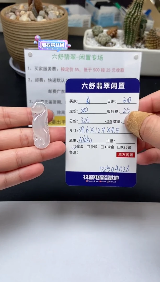 【闪购商品】翡翠颈饰未镶嵌D2504028