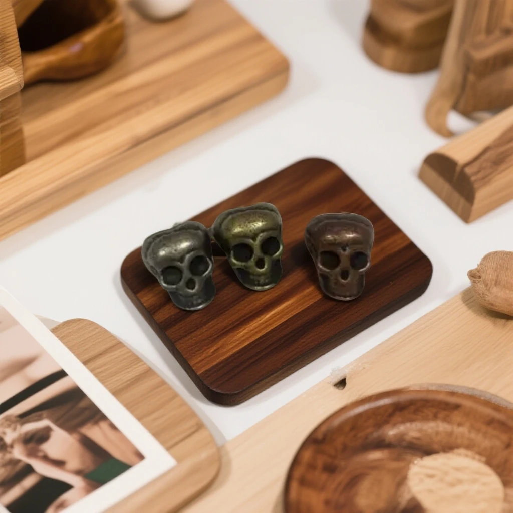 文玩配饰藏式阿呆背云顶珠中珠9.5mm