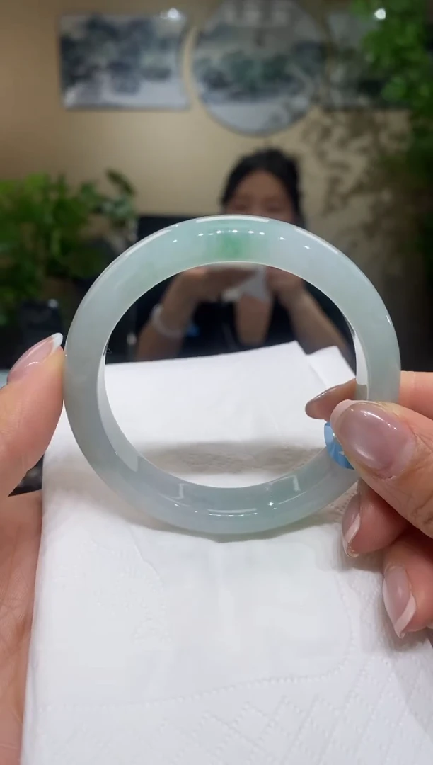 【闪购商品】翡翠手镯未镶嵌翡翠57-58