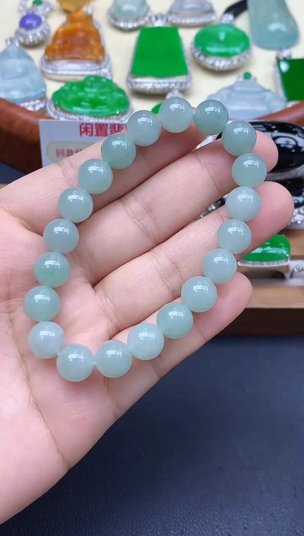 未镶嵌手链翡翠18-中国好珍宝