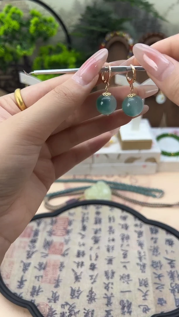 未镶嵌翡翠耳饰41