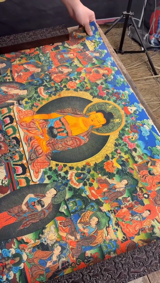 装裱画澄空梵像精品链接AA28