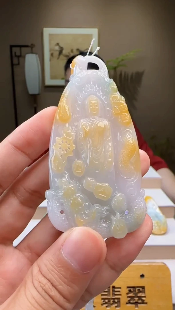 吊坠(赠链)未镶嵌翡翠XM@@960Q7J04938
