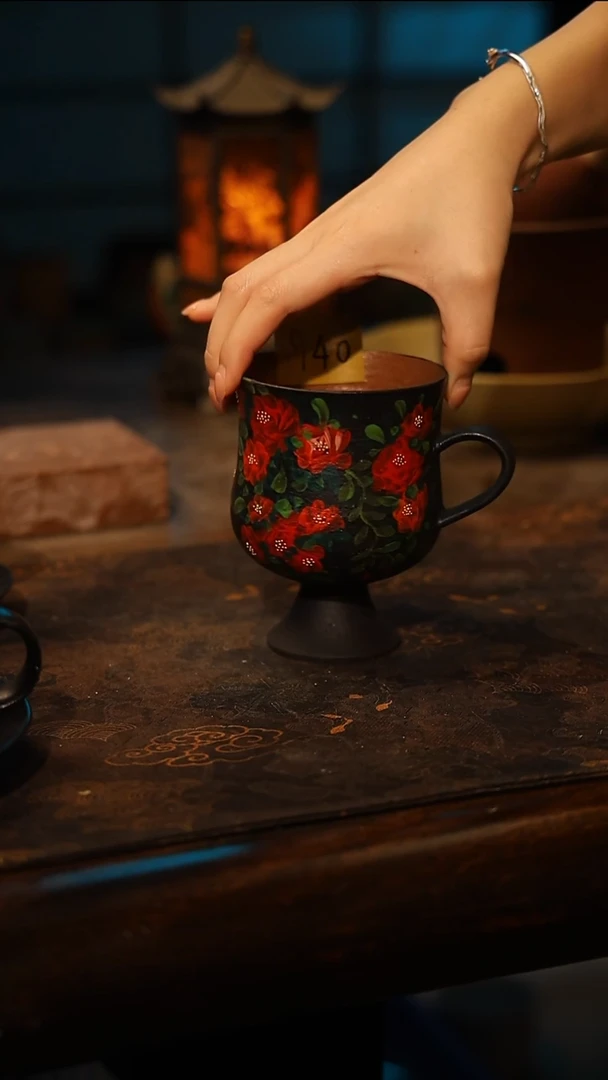 陶瓷景德镇高温釉下彩手工手绘款式@A0940@