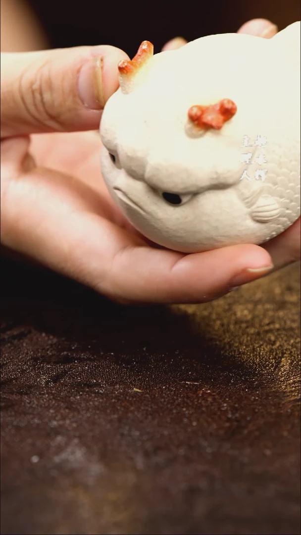 紫砂茶宠紫砂 金鱼