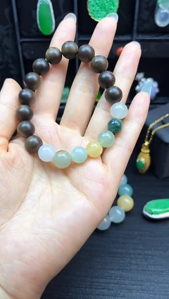 未镶嵌手链翡翠手链