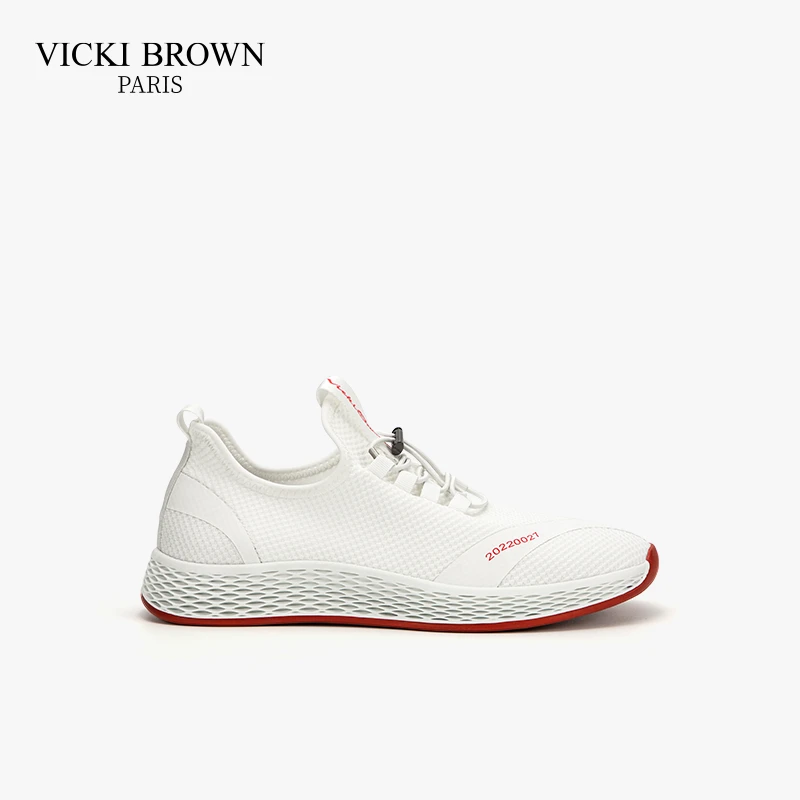法国VICKI BROWN 透气网面鞋时尚休闲鞋飞织运动鞋潮鞋VB804829