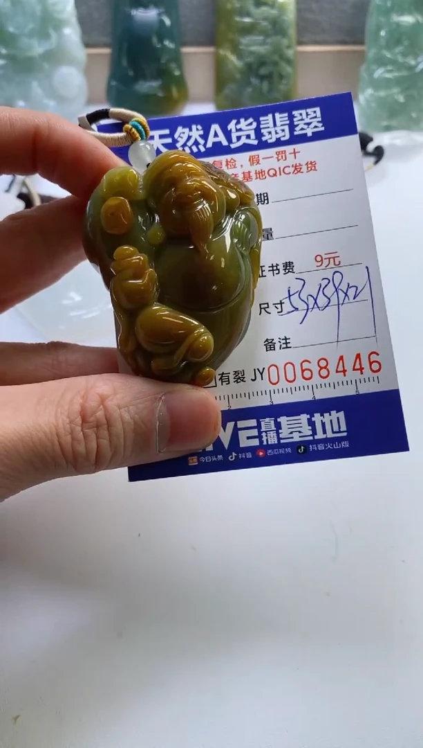 【闪购商品】翡翠挂件未镶嵌