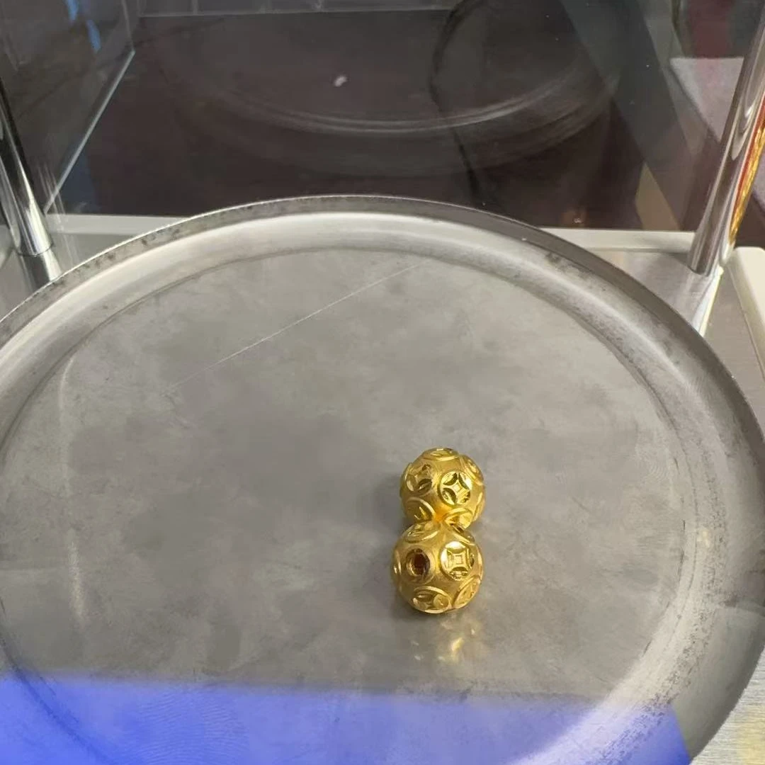 2.55g黄金足金999珠子
