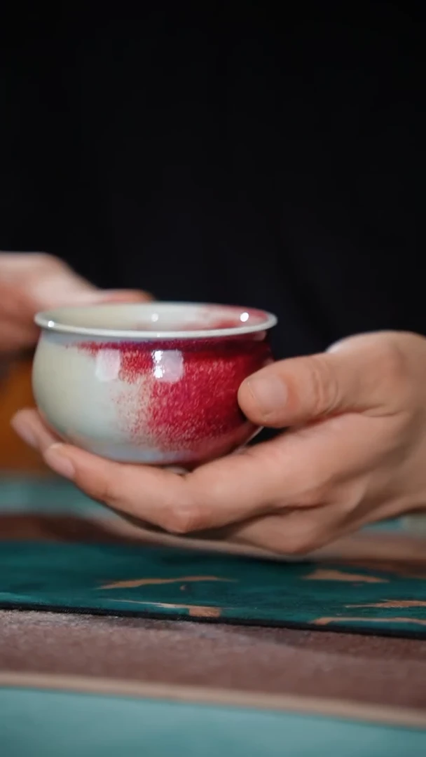 100-1唇口缸杯（四十七号釉）