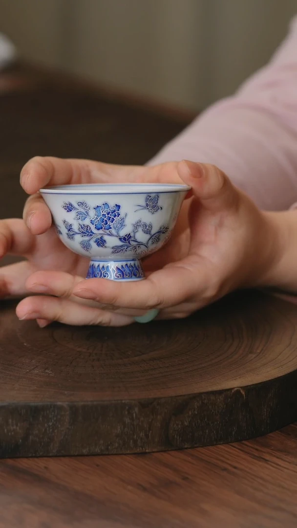 景德镇手绘茶杯茶杯茶杯