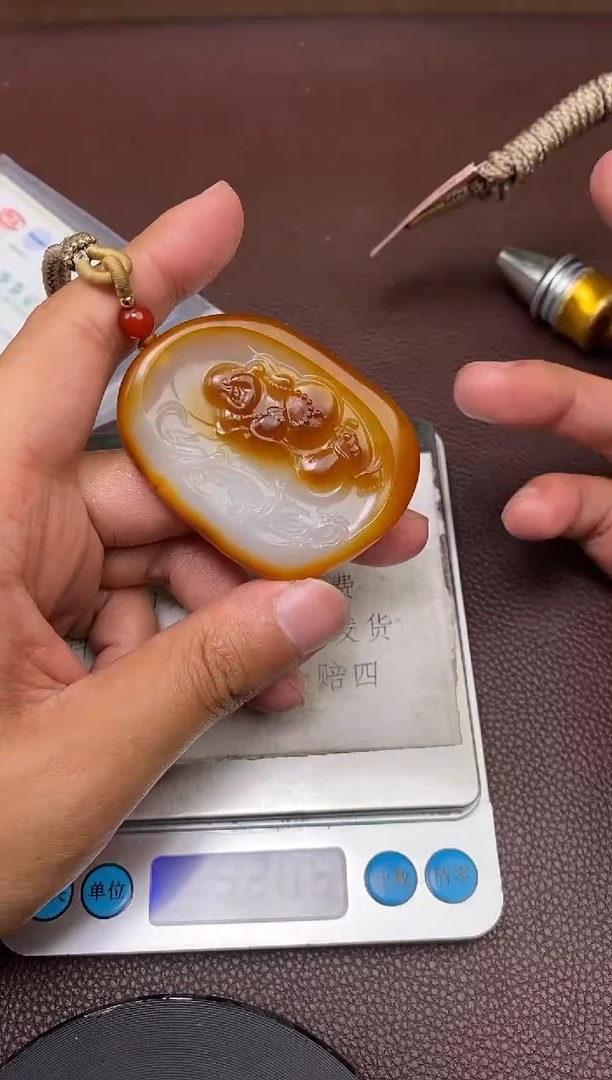 【闪购商品】和田玉p1.24拍一发一多样性发货未镶嵌57