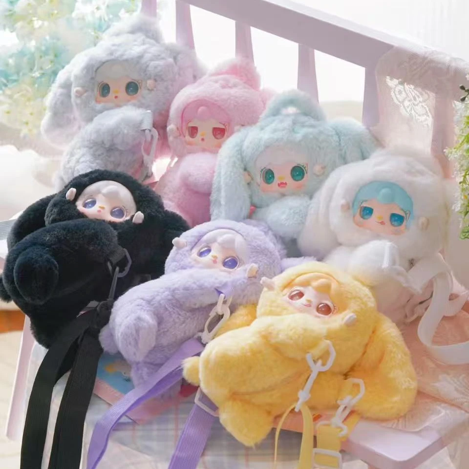 yooki氧氧零钱包娃娃毛绒摆件
