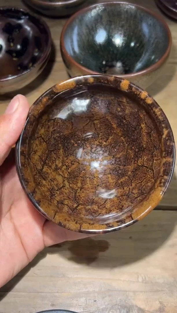 茶盏老木头精选柴烧371