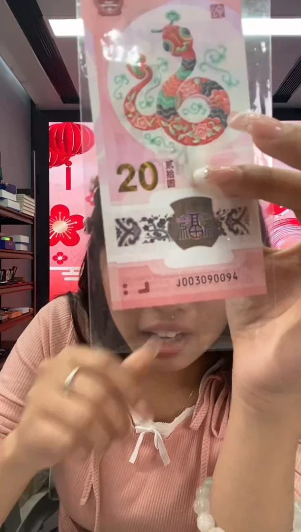 【闪购商品】塑料蛇钞一张003090094