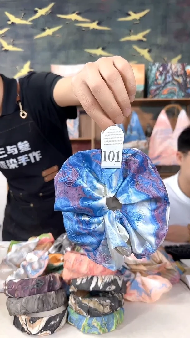 荔*橙发圈 101 手工微瑕 不喜勿拍 不退不换